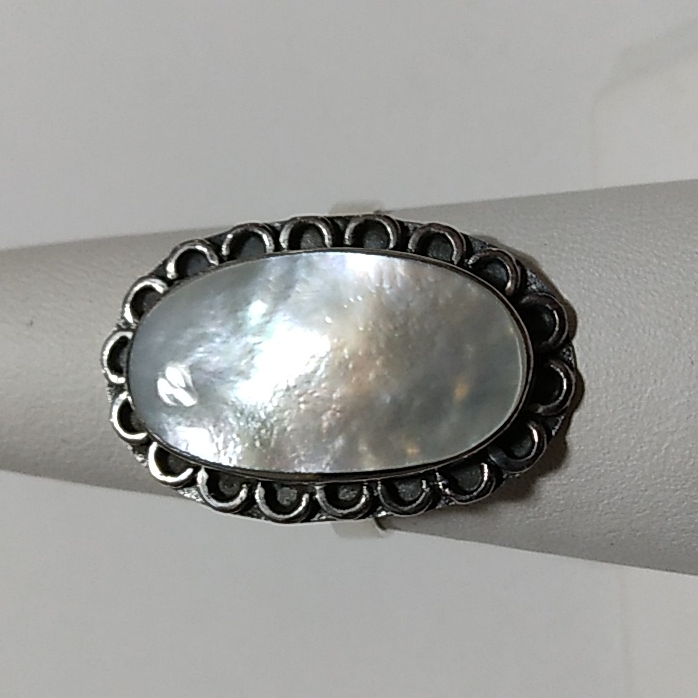 Mother Of Pearl Ring Mother Of Pearl Ring